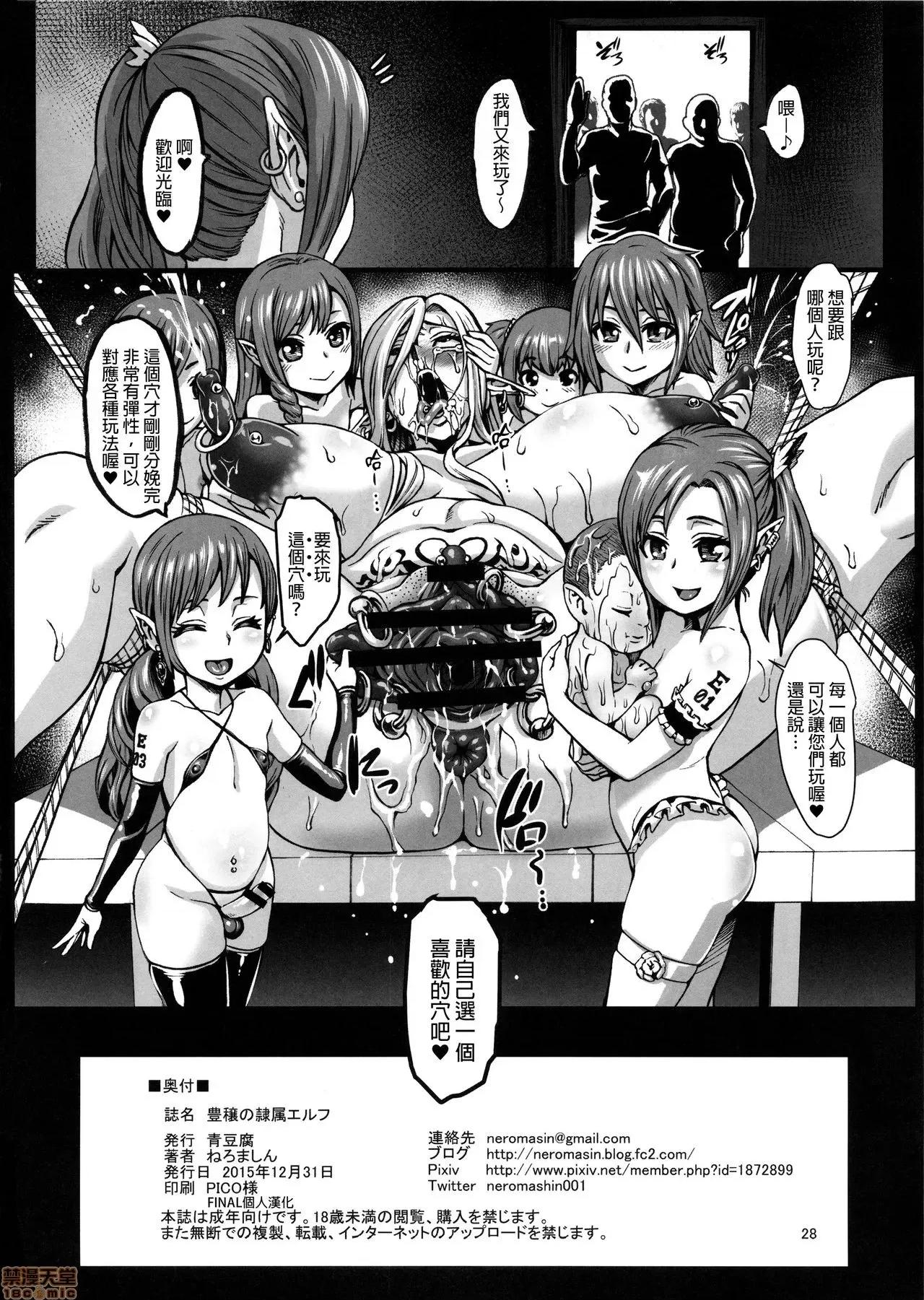 豐穣の隷屬エルフ〜淫獄に墮ちる母娘〜 [ねろましん] 豐穣の隷屬エルフ〜淫獄に墮ちる母娘〜 [DL版] (デジタル特裝版) [黑暗大法師個人整合] 第32页