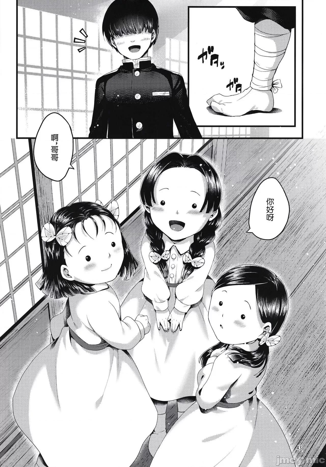 蝶屋敷へようこそ [零星汉化组] (秋叶原超同人祭) [RedDelicious (Sha)] 蝶屋敷へようこそ (鬼灭の刃) [中国翻译] 第44页