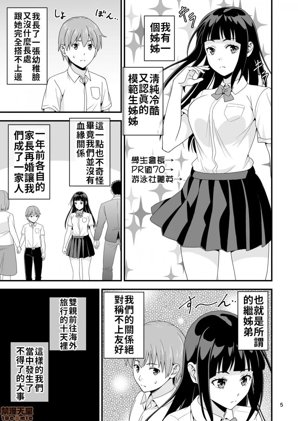 不小心看到清纯的继姊正在VR自慰的故事 [禁漫汉化组] 不小心看到清纯的继姊正在VR自慰的故事 (C98) [友毒屋 (友吉)] 清楚な义理姉のVRオナニーを见てしまった话。 第4页