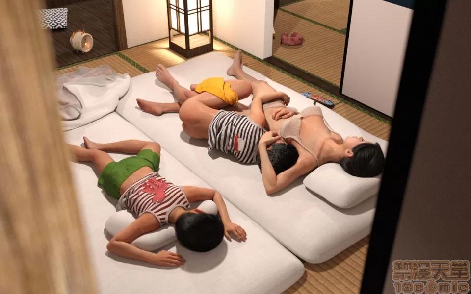 まさか叔母さんと從妹と…!!? [BlackK studio] 忘れられない夏~夏休みに遊びに行ったら まさか叔母さんと從妹と…!!? 第39页
