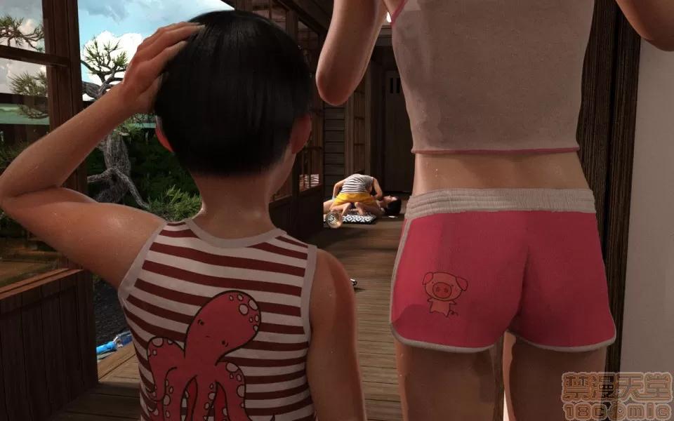 まさか叔母さんと從妹と…!!? [BlackK studio] 忘れられない夏~夏休みに遊びに行ったら まさか叔母さんと從妹と…!!? 第340页