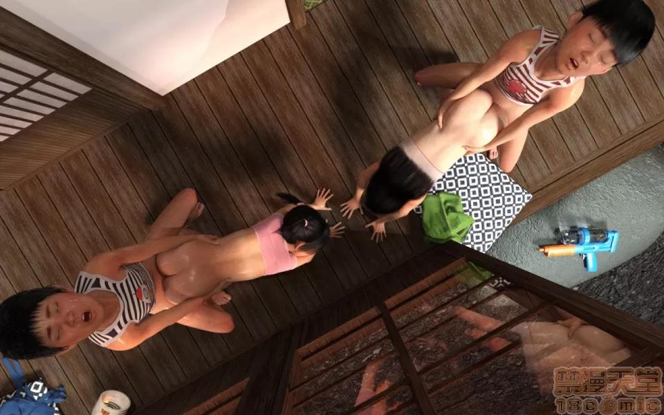 まさか叔母さんと從妹と…!!? [BlackK studio] 忘れられない夏~夏休みに遊びに行ったら まさか叔母さんと從妹と…!!? 第414页