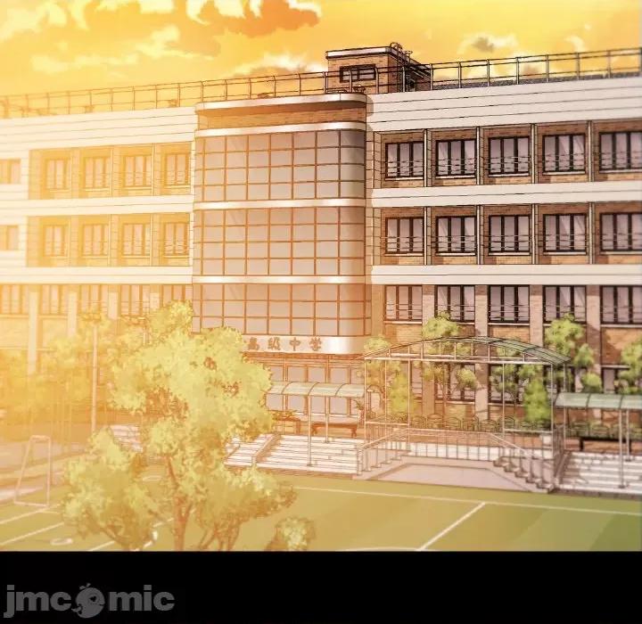 学校母汤黑白来 在学校达咩！-在学校达咩！ 第34话 第65页