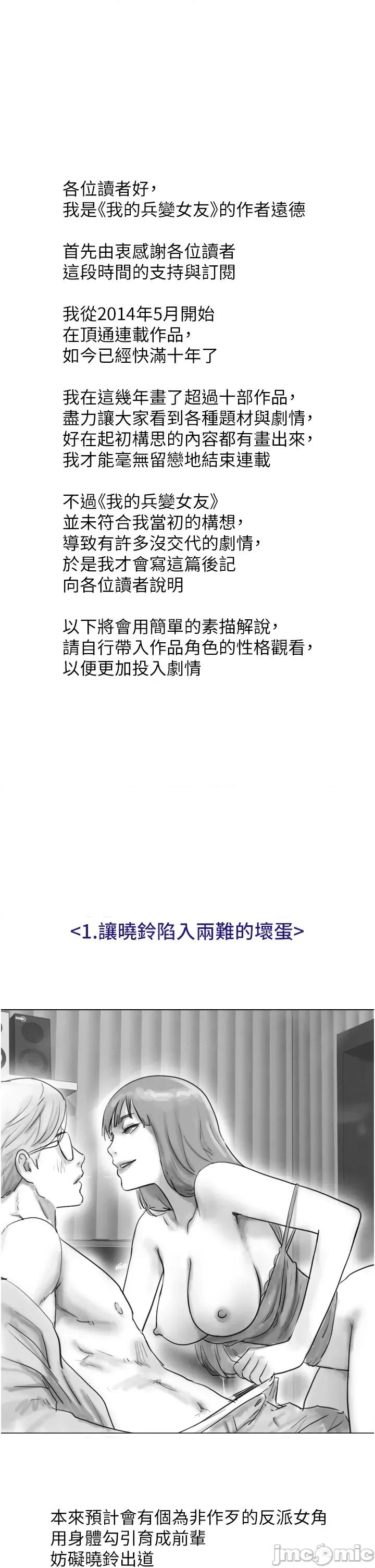我的兵变女友 我的兵变女友_-_后记 第1页