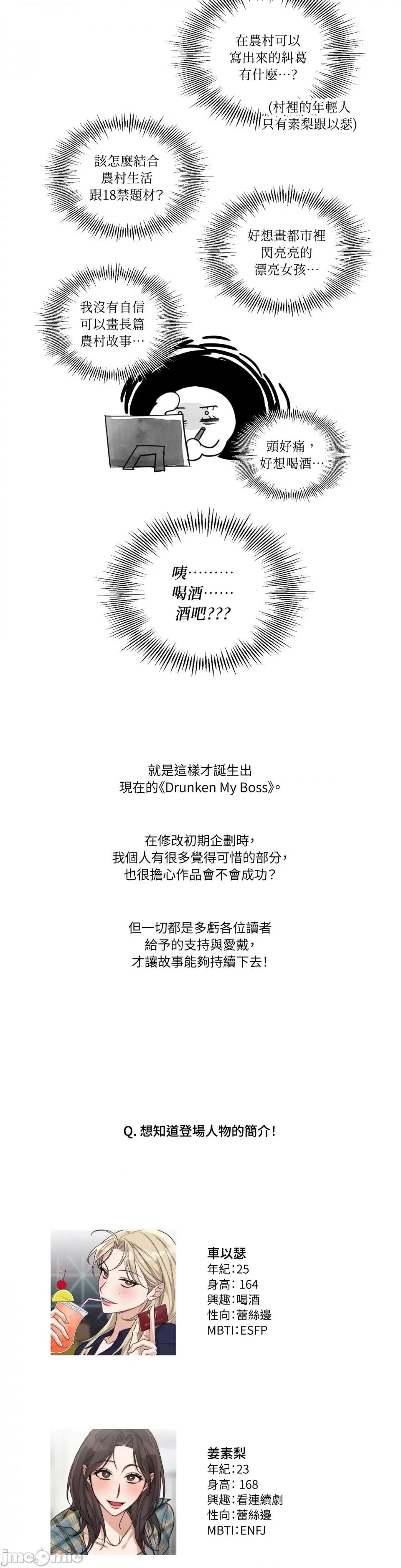 Drunken Drunken My Boss-第一季 后记 第3页