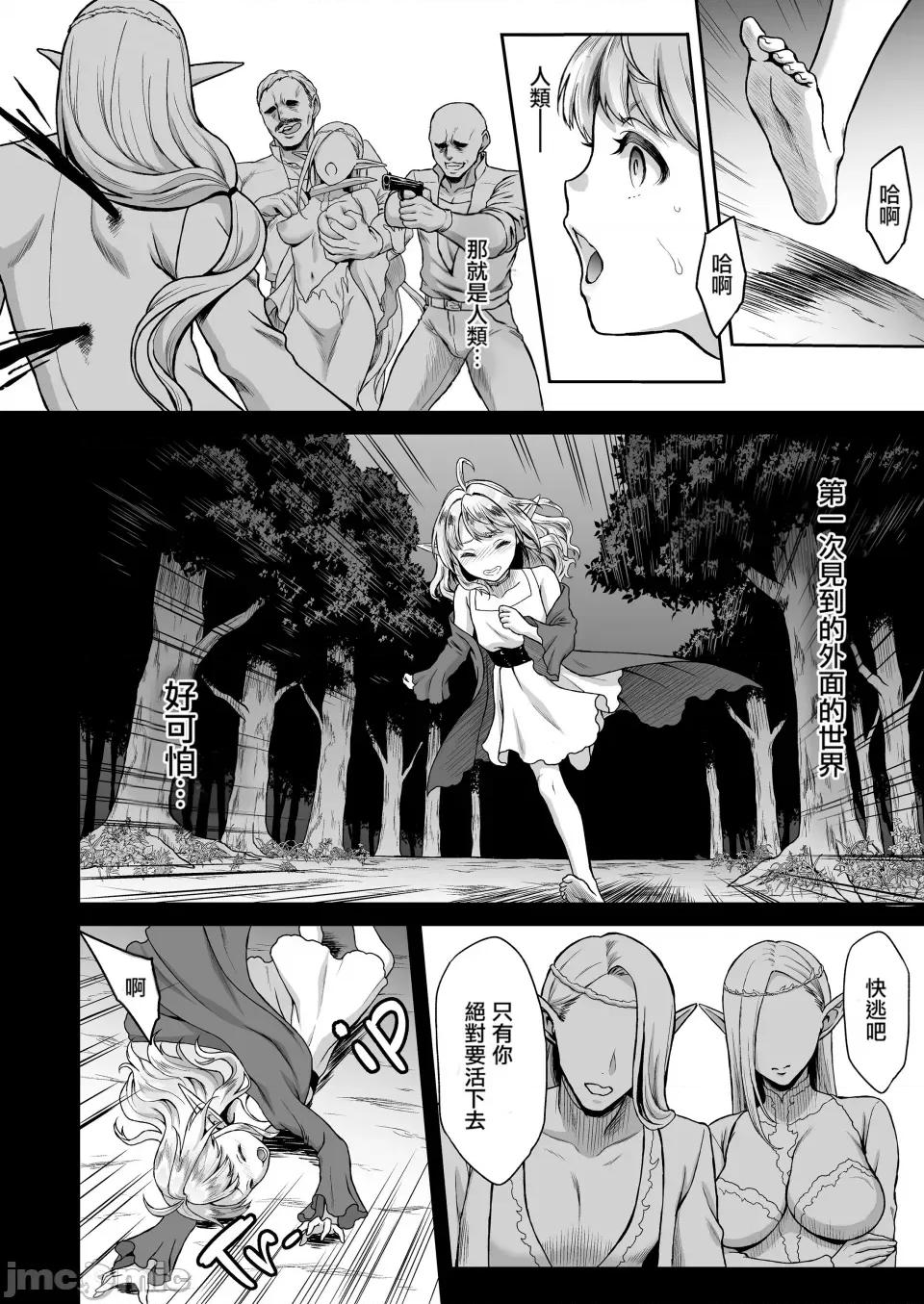黄昏の娼エルフ [H.B.A (うさぎなごむ)] 黄昏の娼エルフ 1-6(1-4无修正) [中国翻译] 第99页