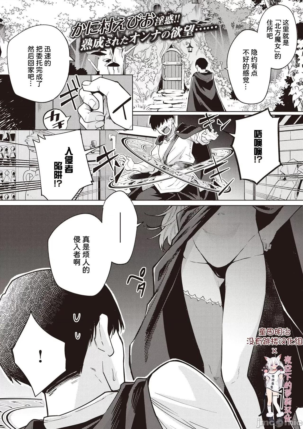 こじらせ魔女を讨伐セヨ! [夜空下的萝莉x童田明治没有跳楼汉化组] [かに村えびお] こじらせ魔女を讨伐セヨ! (异世快乐天 Vol.3) [中国翻译] 第1页