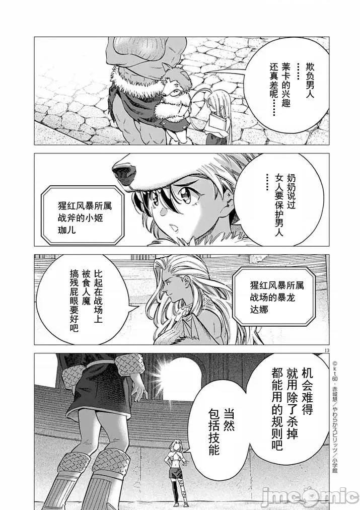 被召唤到只有6天就会毁灭的绝境后宫国家的事 后宫国家04 第13页