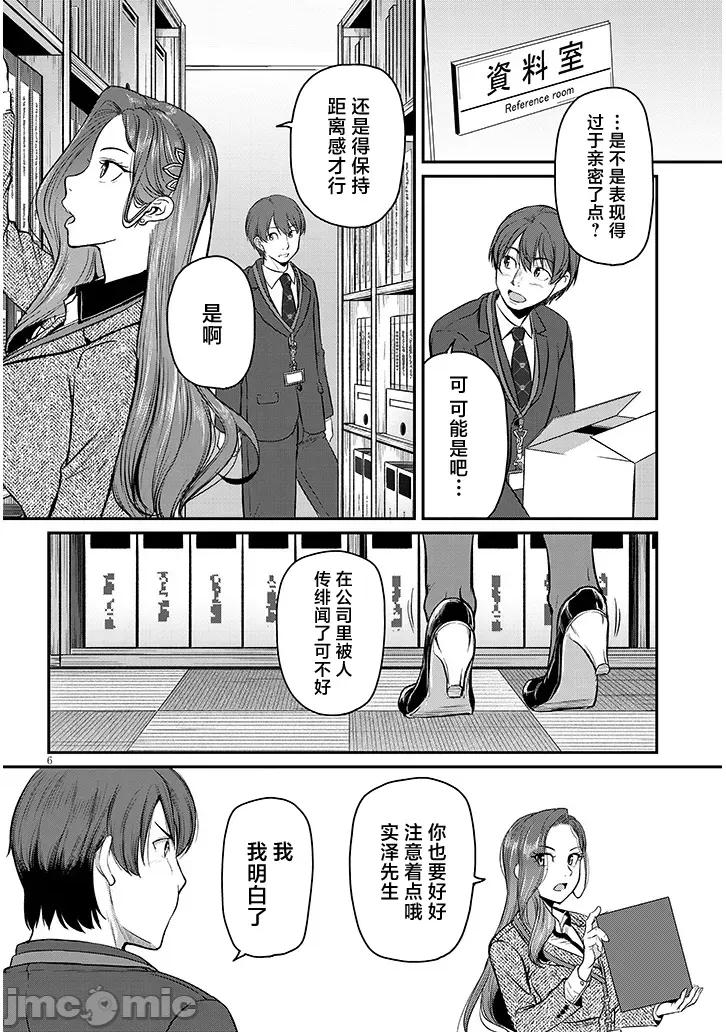 下班后，被美貌的未婚上司请求… 仕事归り、独身の美人上司に頼まれて 第8话 第6页