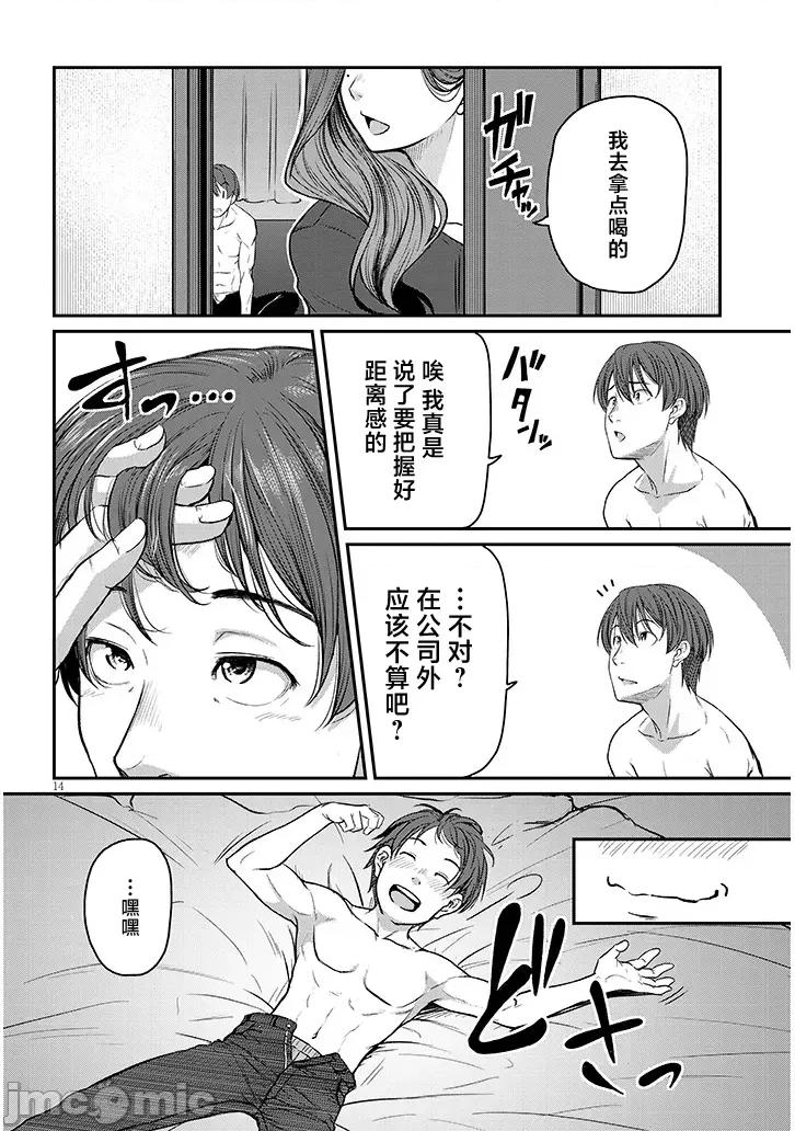 下班后，被美貌的未婚上司请求… 仕事归り、独身の美人上司に頼まれて 第9话 第14页