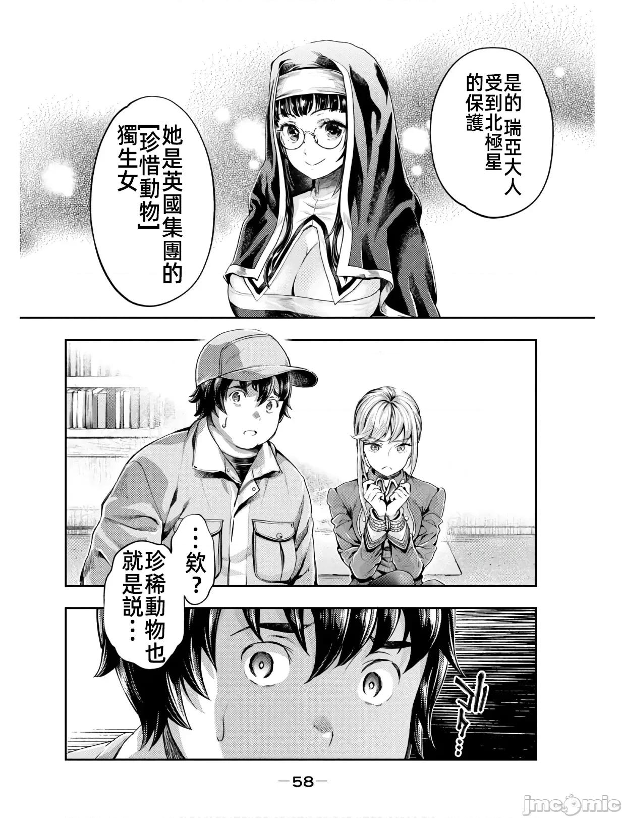 异世界独生女动物园 异世界独生女动物园 [漫漫长夜翻译组] [うめ丸x藤原休树]异世界ひとっ娘动物园～僕は绝灭危惧种の饲育员になりました 第60页