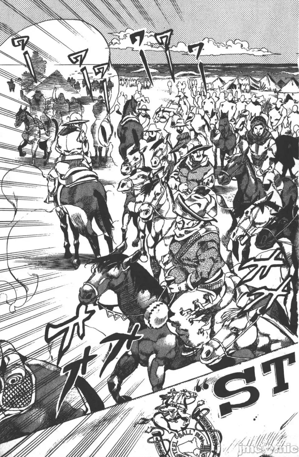 JOJO的奇妙冒险PART7飚马野郎 JOJO的奇妙冒险PART7飚马野郎 [荒木飞吕彦] ジョジョの奇妙な冒险 Part7 スティール・ボール・ラン 第36页