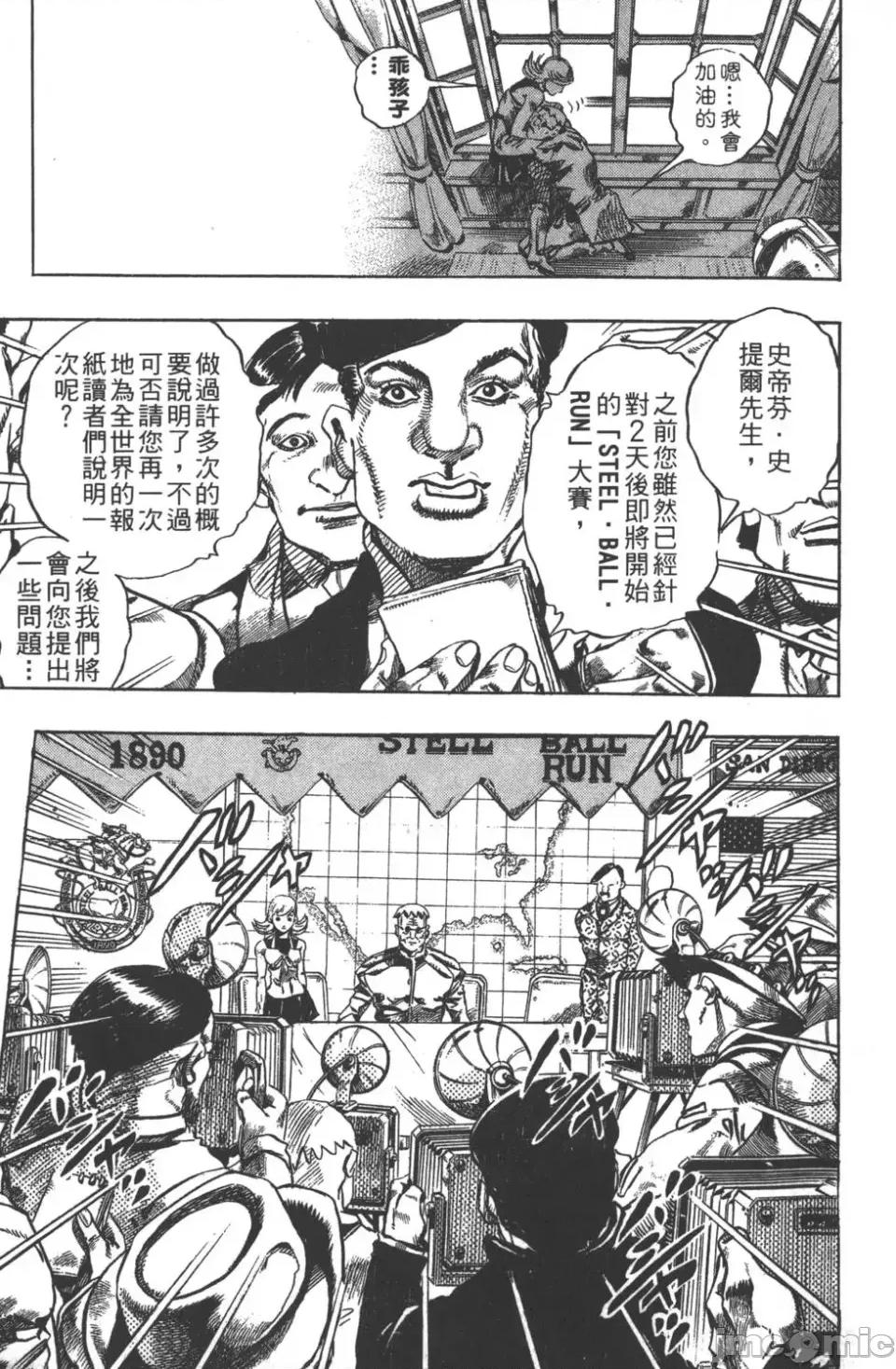 JOJO的奇妙冒险PART7飚马野郎 JOJO的奇妙冒险PART7飚马野郎 [荒木飞吕彦] ジョジョの奇妙な冒险 Part7 スティール・ボール・ラン 第40页