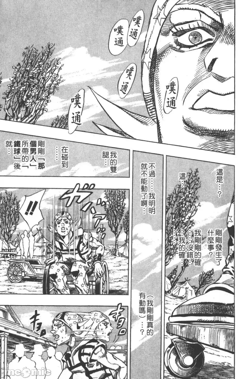 JOJO的奇妙冒险PART7飚马野郎 JOJO的奇妙冒险PART7飚马野郎 [荒木飞吕彦] ジョジョの奇妙な冒险 Part7 スティール・ボール・ラン 第112页