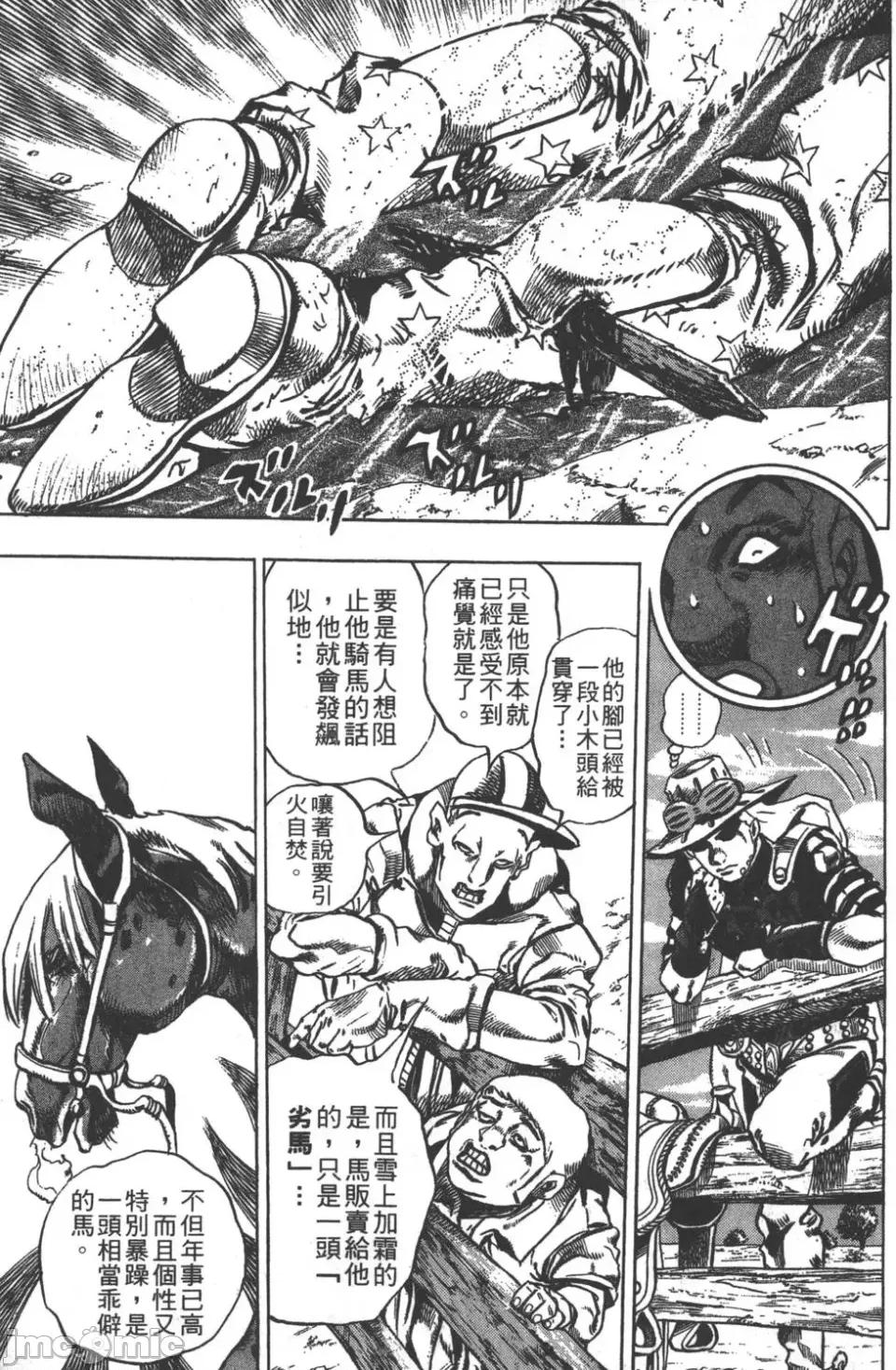 JOJO的奇妙冒险PART7飚马野郎 JOJO的奇妙冒险PART7飚马野郎 [荒木飞吕彦] ジョジョの奇妙な冒险 Part7 スティール・ボール・ラン 第132页