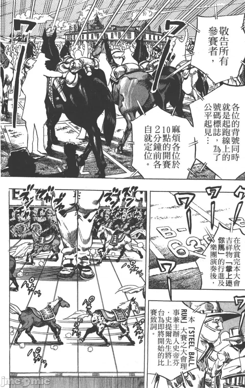 JOJO的奇妙冒险PART7飚马野郎 JOJO的奇妙冒险PART7飚马野郎 [荒木飞吕彦] ジョジョの奇妙な冒险 Part7 スティール・ボール・ラン 第141页
