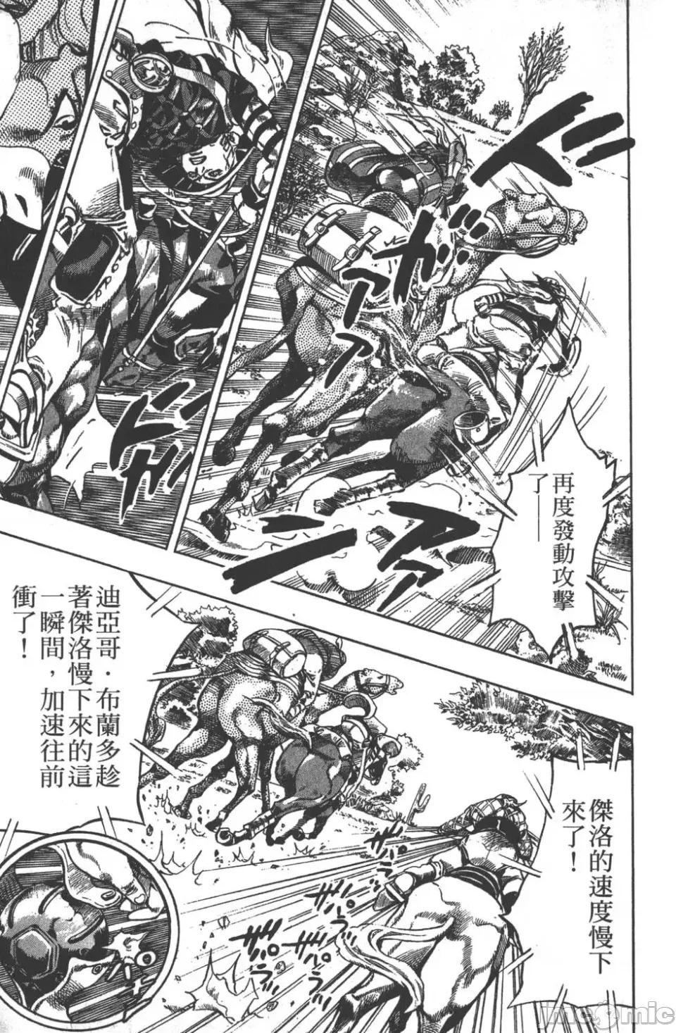 JOJO的奇妙冒险PART7飚马野郎 JOJO的奇妙冒险PART7飚马野郎 [荒木飞吕彦] ジョジョの奇妙な冒险 Part7 スティール・ボール・ラン 第174页