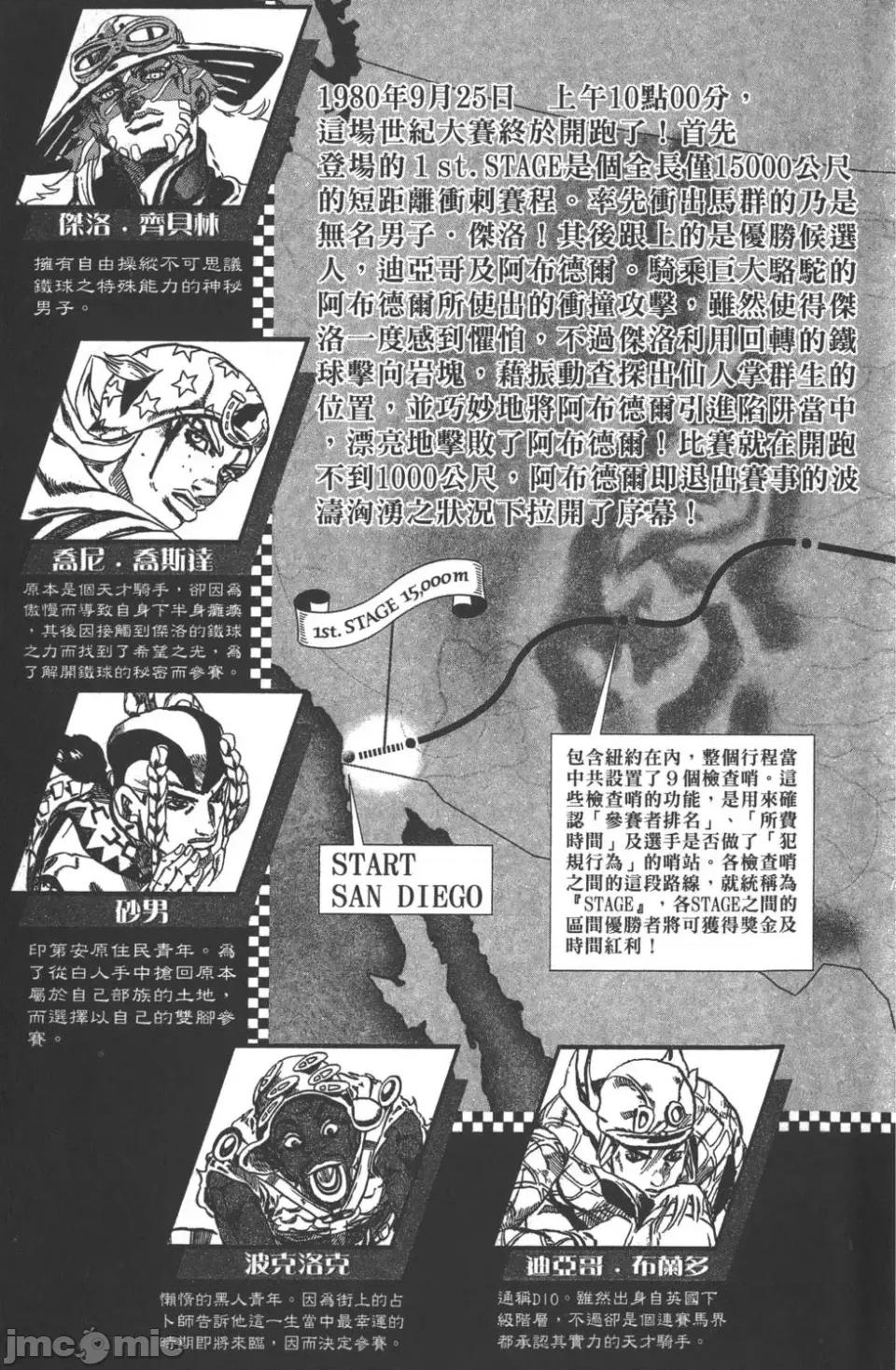 JOJO的奇妙冒险PART7飚马野郎 JOJO的奇妙冒险PART7飚马野郎 第2卷 第6页