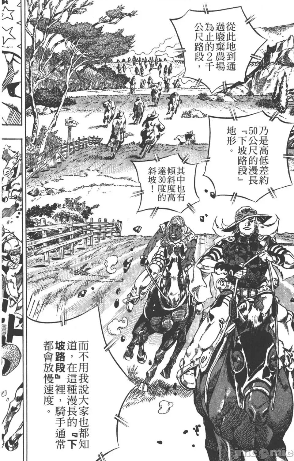 JOJO的奇妙冒险PART7飚马野郎 JOJO的奇妙冒险PART7飚马野郎 第2卷 第105页
