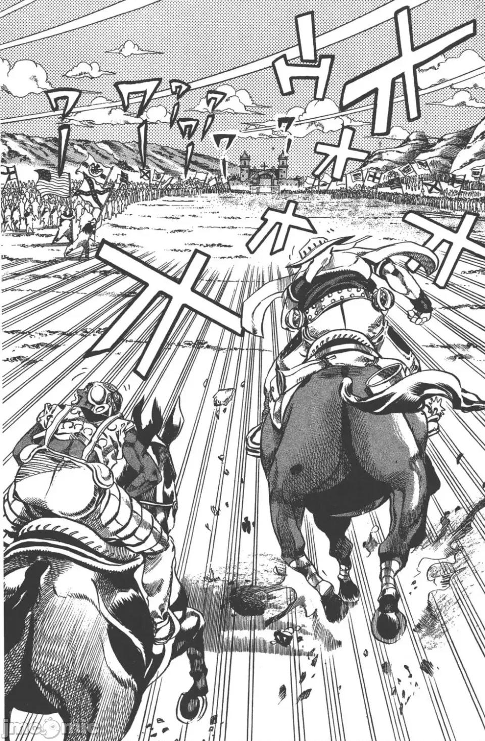 JOJO的奇妙冒险PART7飚马野郎 JOJO的奇妙冒险PART7飚马野郎 第2卷 第153页