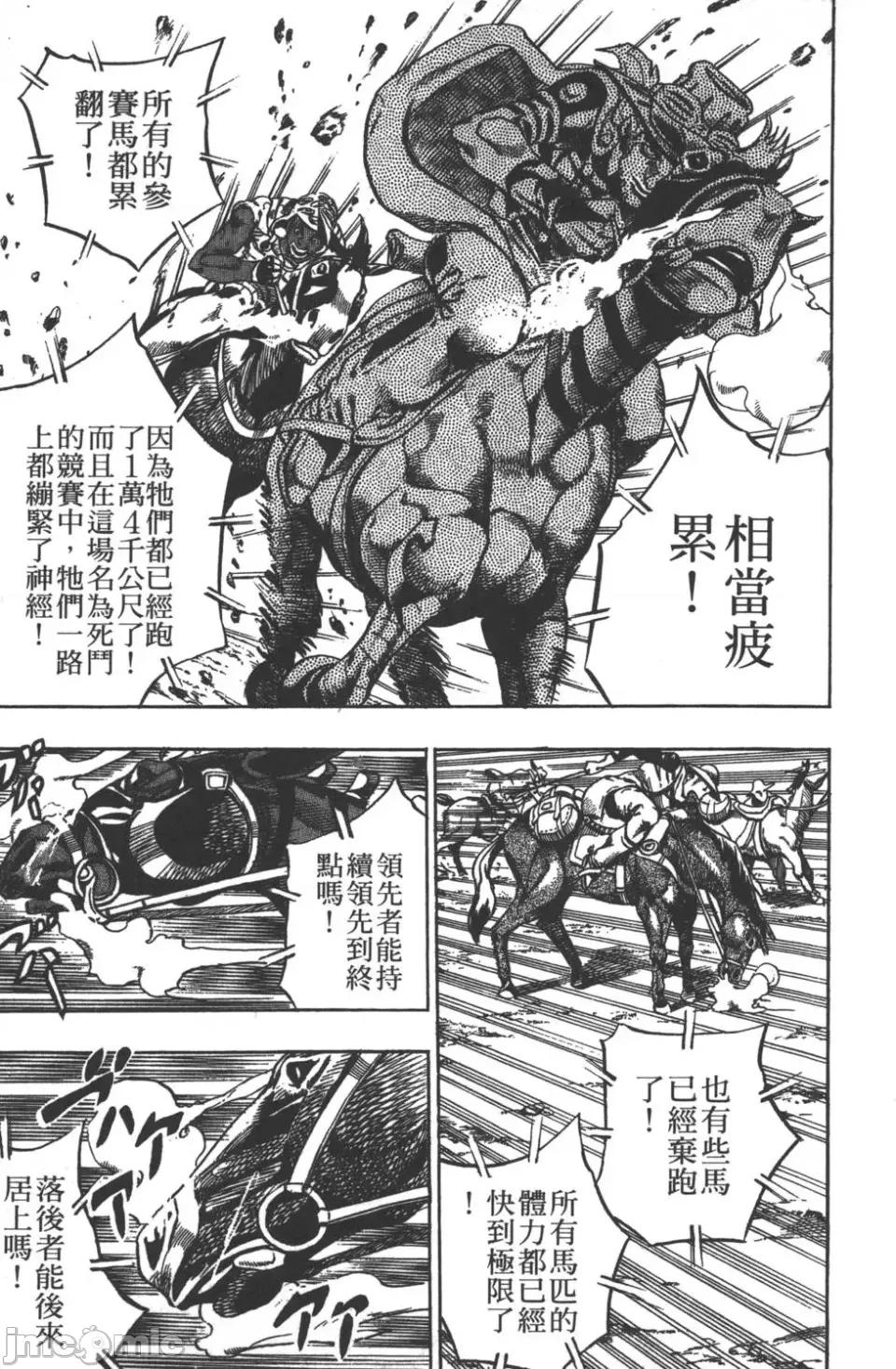 JOJO的奇妙冒险PART7飚马野郎 JOJO的奇妙冒险PART7飚马野郎 第2卷 第176页