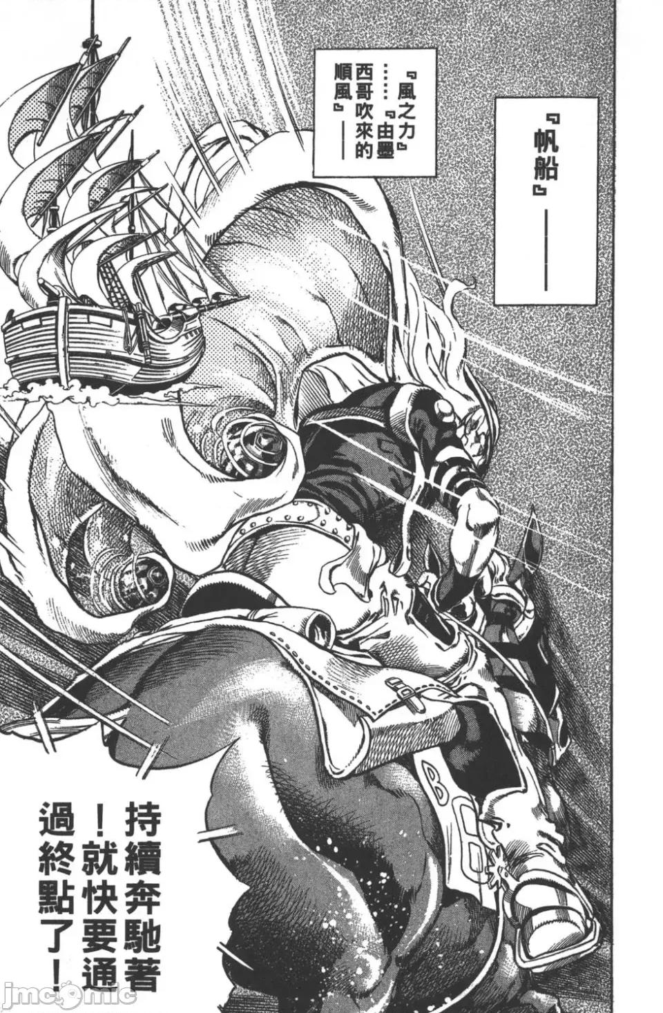 JOJO的奇妙冒险PART7飚马野郎 JOJO的奇妙冒险PART7飚马野郎 第2卷 第196页