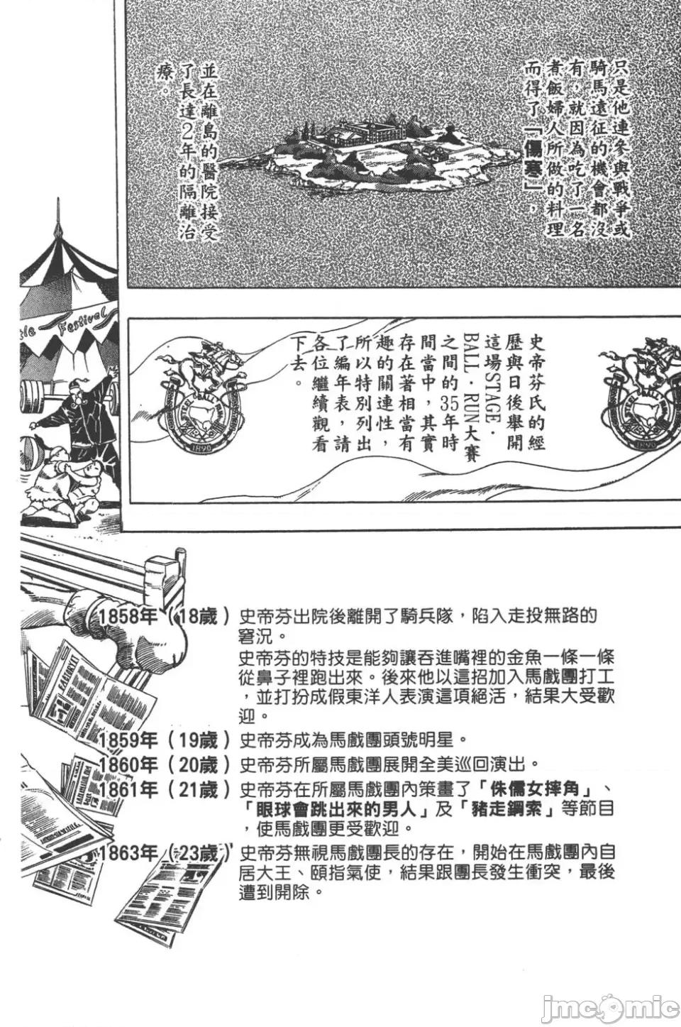 JOJO的奇妙冒险PART7飚马野郎 JOJO的奇妙冒险PART7飚马野郎 第2卷 第201页