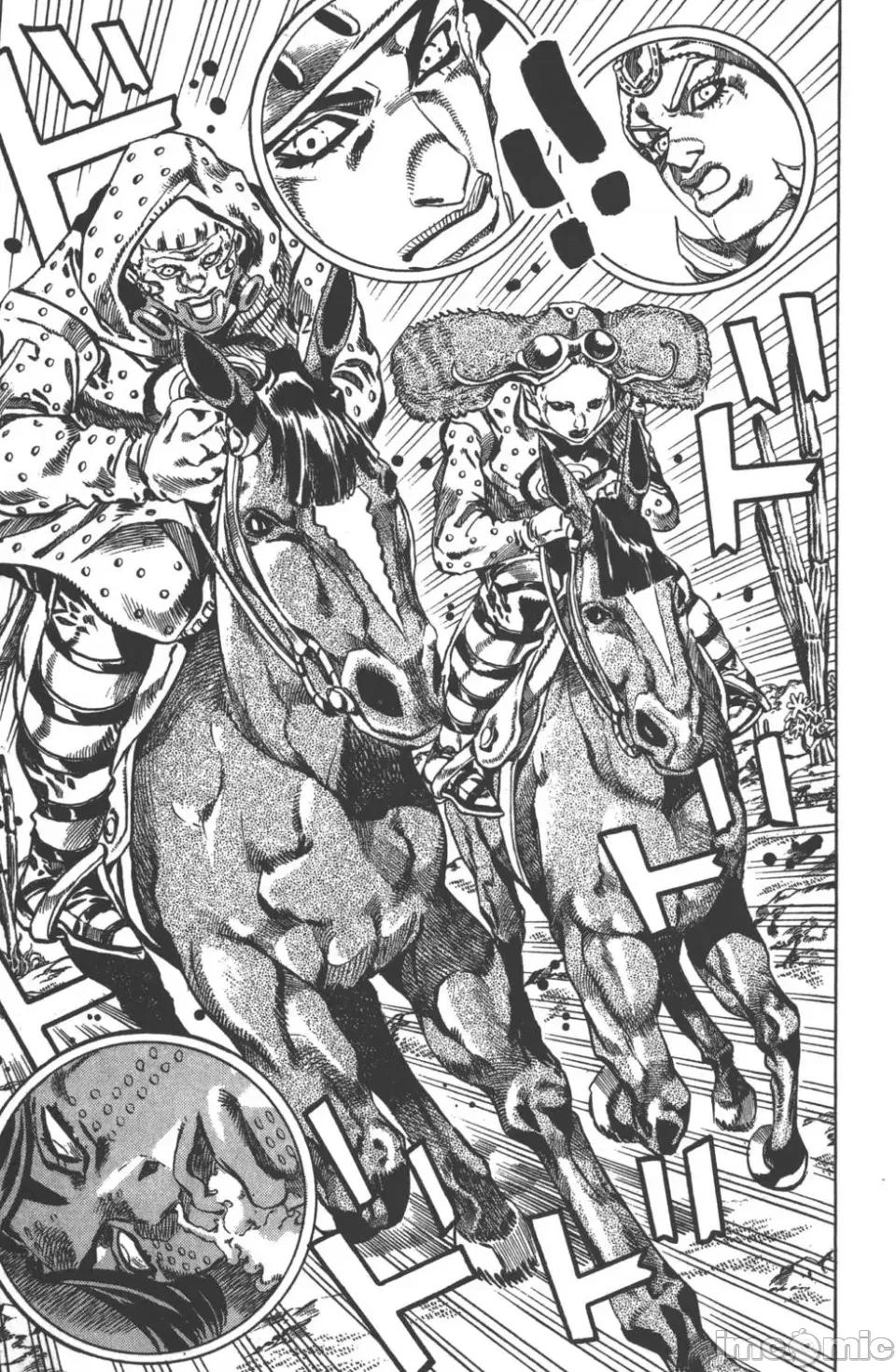 JOJO的奇妙冒险PART7飚马野郎 JOJO的奇妙冒险PART7飚马野郎 第3卷 第136页