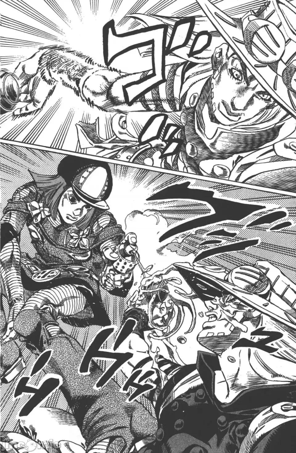 JOJO的奇妙冒险PART7飚马野郎 JOJO的奇妙冒险PART7飚马野郎 第7卷 第137页