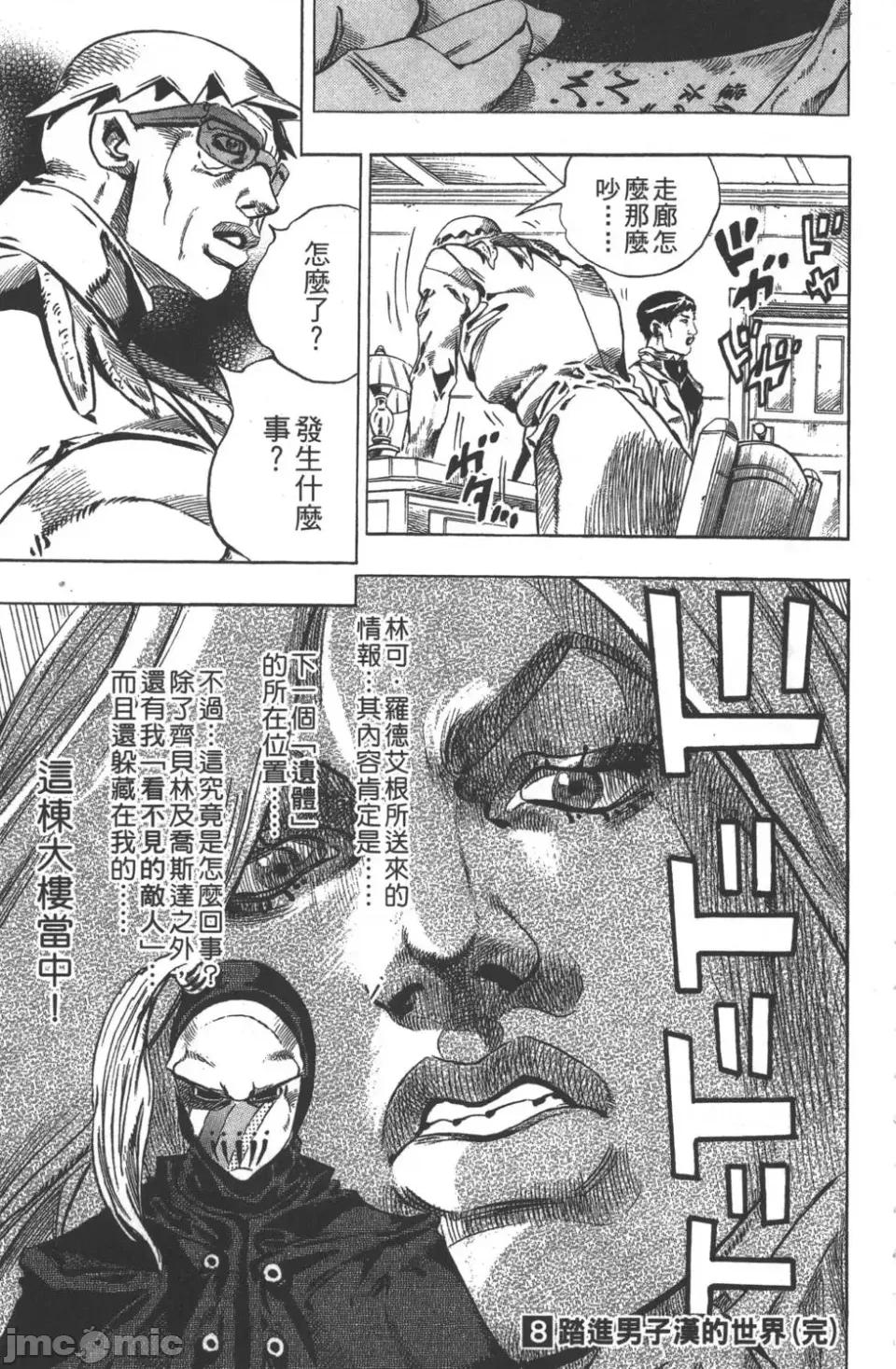 JOJO的奇妙冒险PART7飚马野郎 JOJO的奇妙冒险PART7飚马野郎 第8卷 第195页