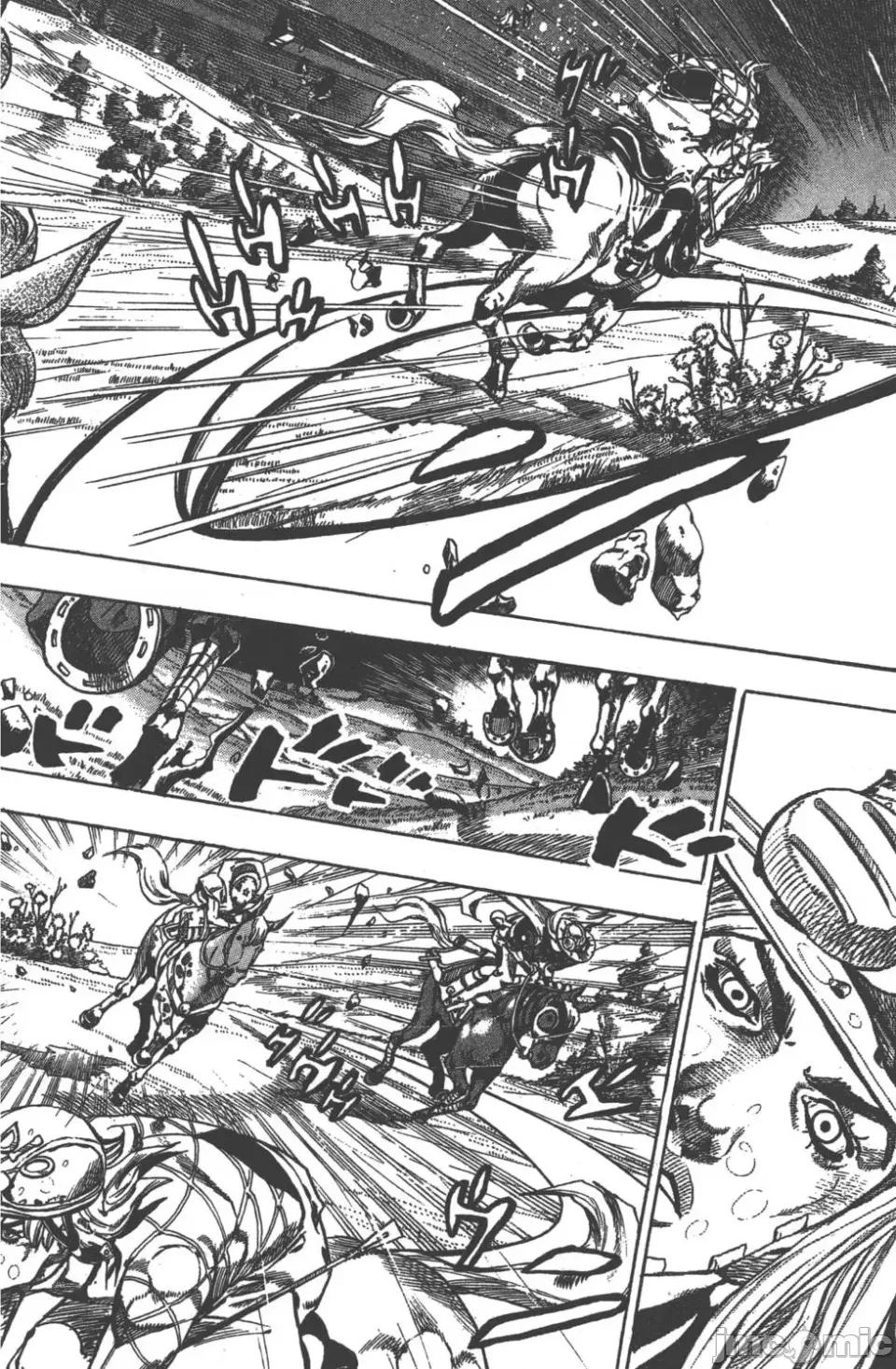 JOJO的奇妙冒险PART7飚马野郎 JOJO的奇妙冒险PART7飚马野郎 第9卷 第110页