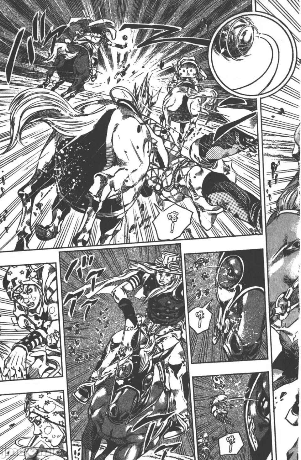 JOJO的奇妙冒险PART7飚马野郎 JOJO的奇妙冒险PART7飚马野郎 第9卷 第155页
