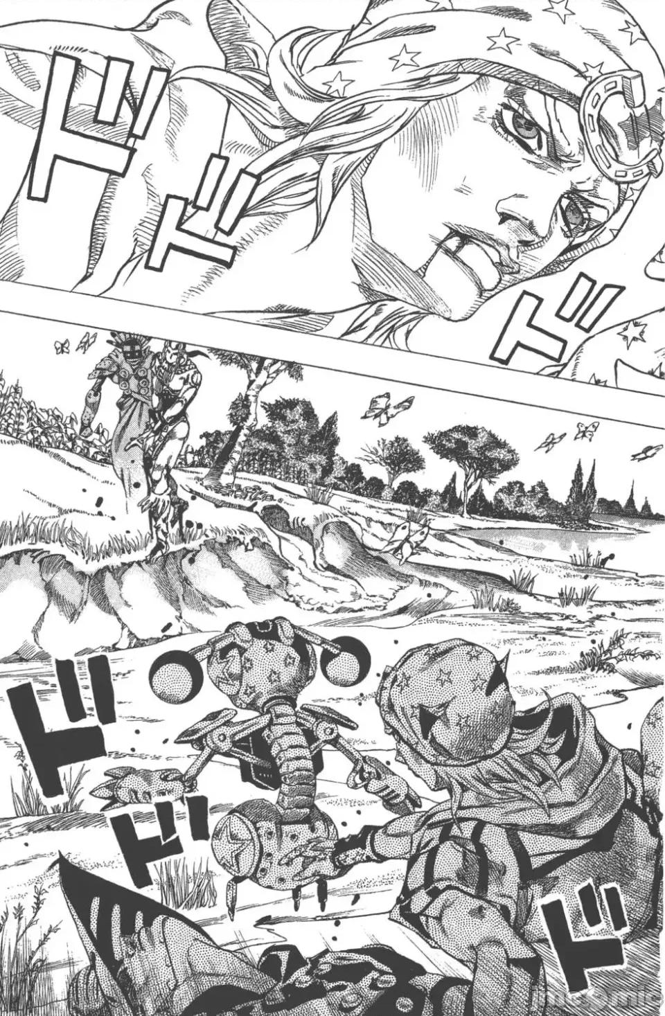 JOJO的奇妙冒险PART7飚马野郎 JOJO的奇妙冒险PART7飚马野郎 第11卷 第97页