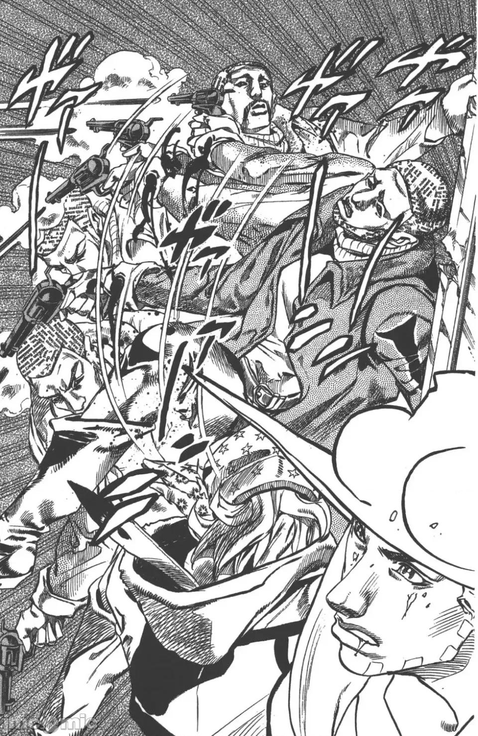 JOJO的奇妙冒险PART7飚马野郎 JOJO的奇妙冒险PART7飚马野郎 第12卷 第104页