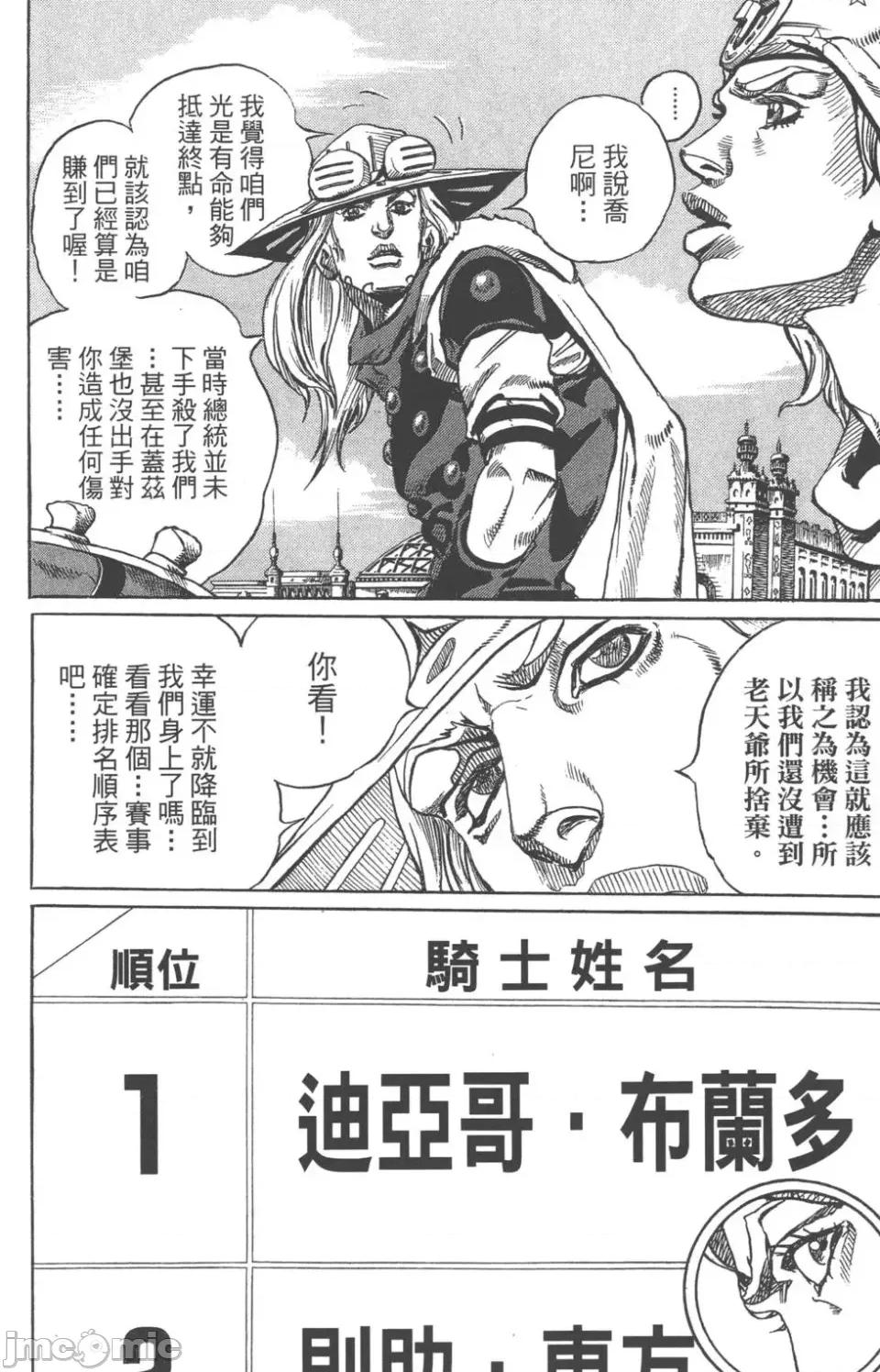 JOJO的奇妙冒险PART7飚马野郎 JOJO的奇妙冒险PART7飚马野郎 第16卷 第17页