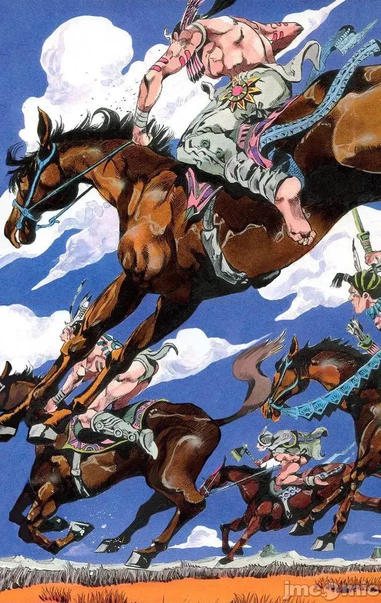 JOJO的奇妙冒险PART7飚马野郎 JOJO的奇妙冒险PART7飚马野郎 全彩版第1卷 第4页