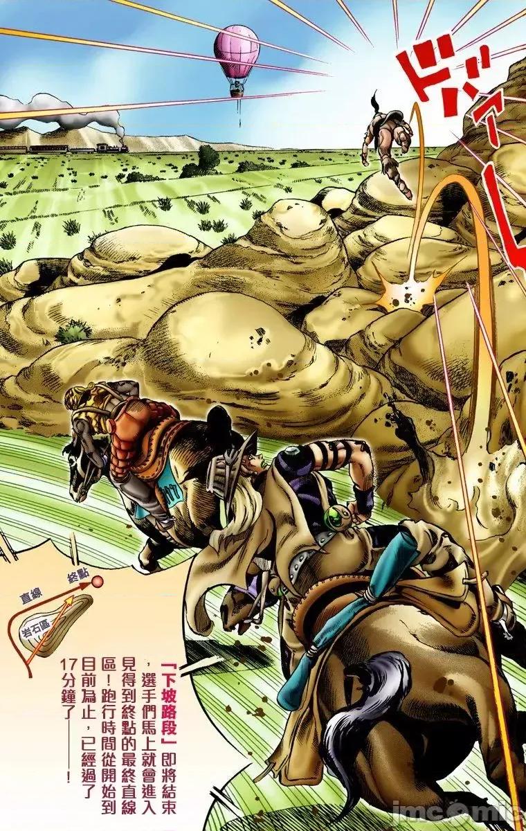 JOJO的奇妙冒险PART7飚马野郎 JOJO的奇妙冒险PART7飚马野郎 全彩版第2卷 第134页