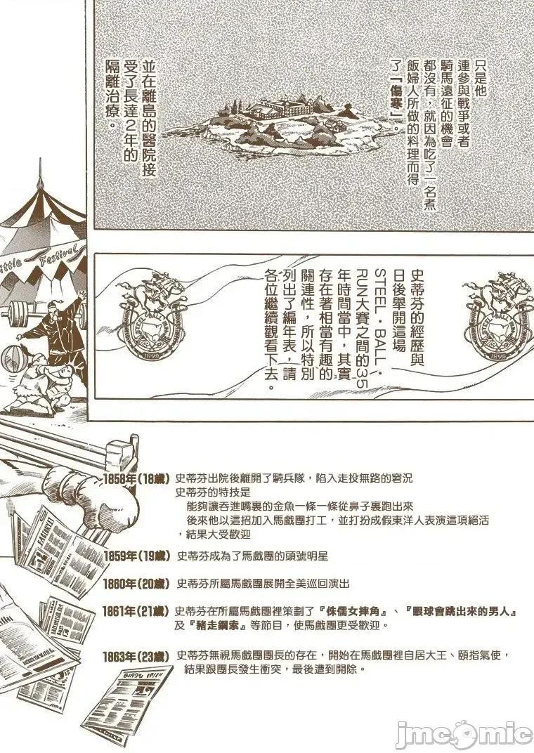 JOJO的奇妙冒险PART7飚马野郎 JOJO的奇妙冒险PART7飚马野郎 全彩版第2卷 第196页