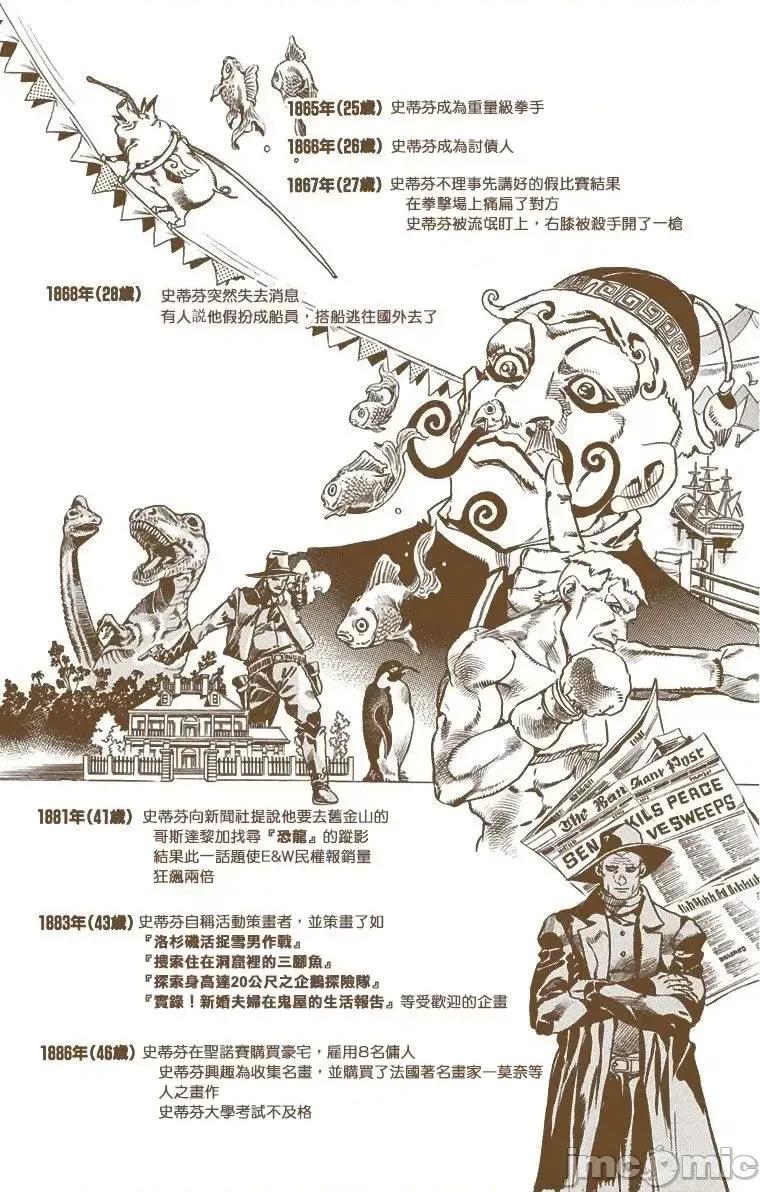 JOJO的奇妙冒险PART7飚马野郎 JOJO的奇妙冒险PART7飚马野郎 全彩版第2卷 第197页