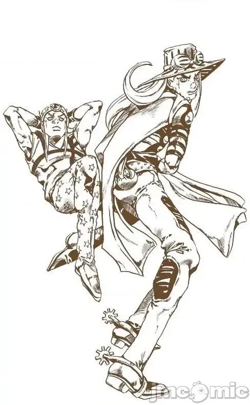 JOJO的奇妙冒险PART7飚马野郎 JOJO的奇妙冒险PART7飚马野郎 全彩版第3卷 第103页