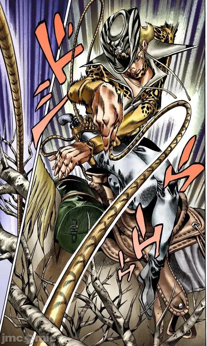 JOJO的奇妙冒险PART7飚马野郎 JOJO的奇妙冒险PART7飚马野郎 全彩版第3卷 第188页