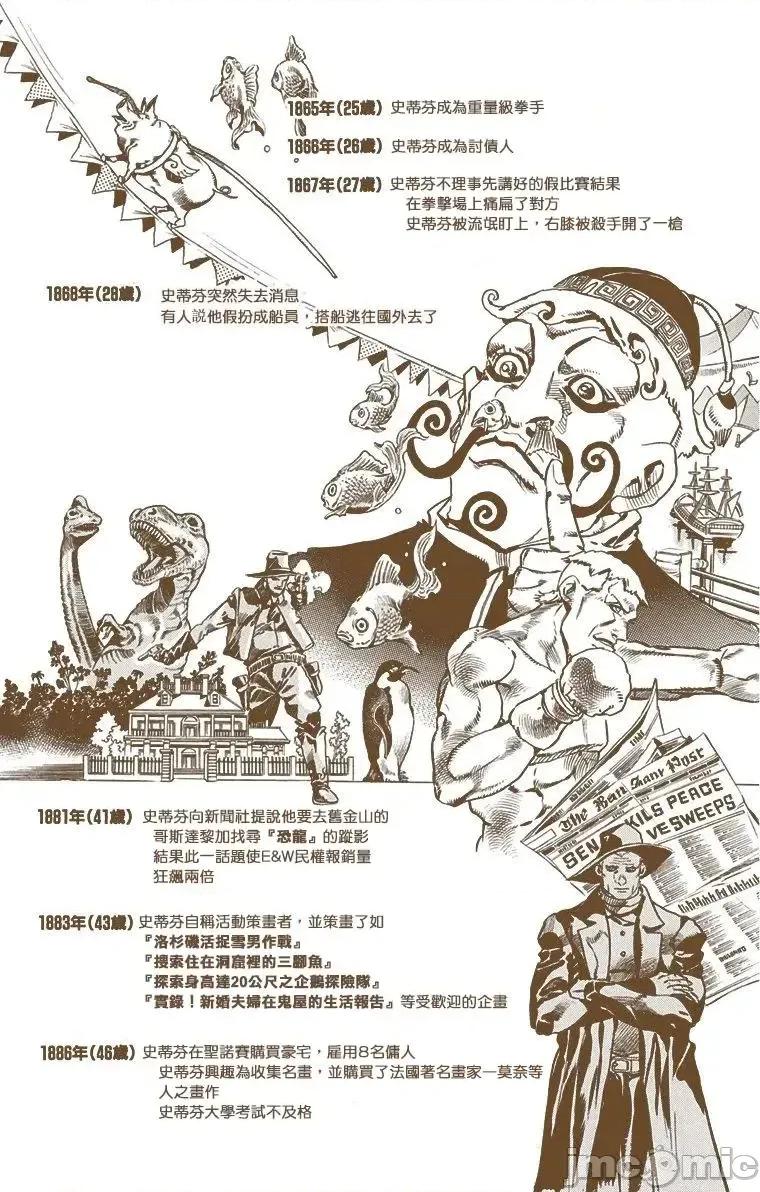 JOJO的奇妙冒险PART7飚马野郎 JOJO的奇妙冒险PART7飚马野郎 全彩版第3卷 第204页