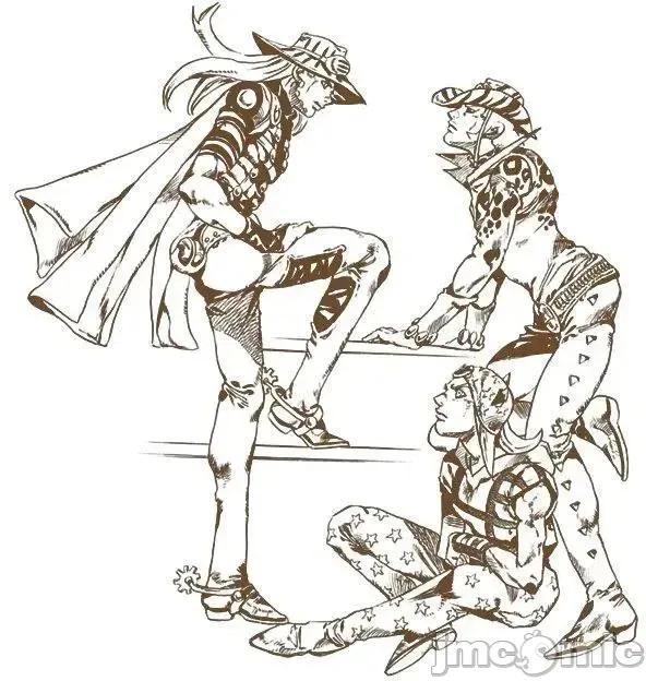 JOJO的奇妙冒险PART7飚马野郎 JOJO的奇妙冒险PART7飚马野郎 全彩版第4卷 第95页