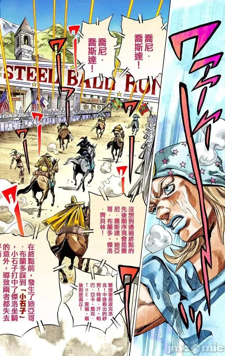 JOJO的奇妙冒险PART7飚马野郎 JOJO的奇妙冒险PART7飚马野郎 全彩版第7卷 第115页