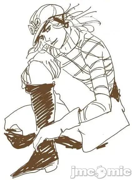 JOJO的奇妙冒险PART7飚马野郎 JOJO的奇妙冒险PART7飚马野郎 全彩版第7卷 第121页