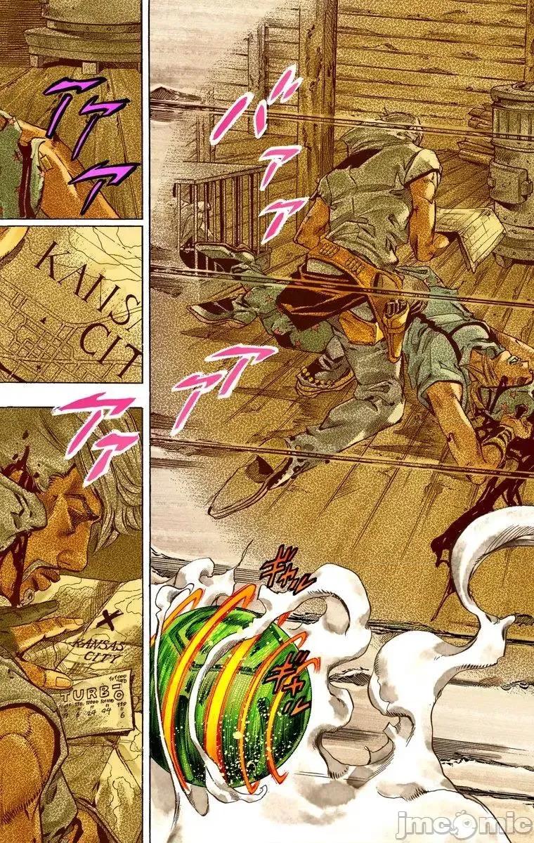 JOJO的奇妙冒险PART7飚马野郎 JOJO的奇妙冒险PART7飚马野郎 全彩版第8卷 第91页