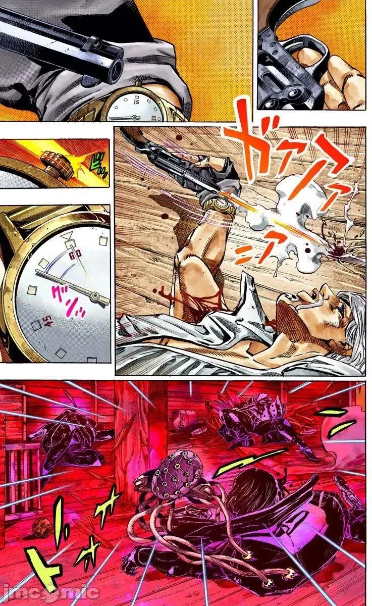 JOJO的奇妙冒险PART7飚马野郎 JOJO的奇妙冒险PART7飚马野郎 全彩版第8卷 第110页