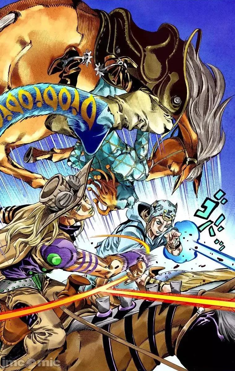 JOJO的奇妙冒险PART7飚马野郎 JOJO的奇妙冒险PART7飚马野郎 全彩版第9卷 第95页