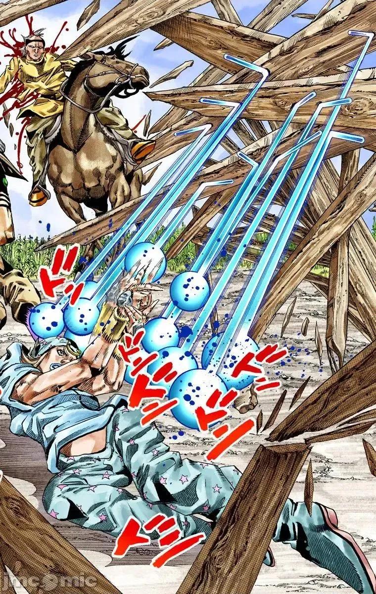 JOJO的奇妙冒险PART7飚马野郎 JOJO的奇妙冒险PART7飚马野郎 全彩版第10卷 第99页