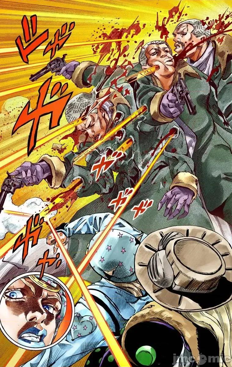 JOJO的奇妙冒险PART7飚马野郎 JOJO的奇妙冒险PART7飚马野郎 全彩版第12卷 第106页